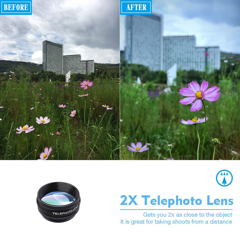 10-in-1 Phone Camera Lens Kit — Fisheye, Wide Angle & Macro for Smartphones
